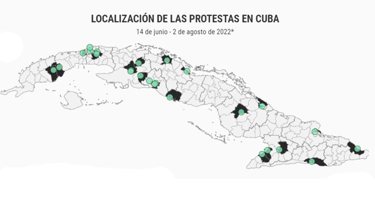 Más apagones, más protestas en Cuba 